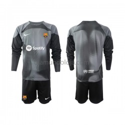 Camisola FC Barcelona Guarda-redes Criança Equipamento Segundo 2022-2023 Manga Comprida